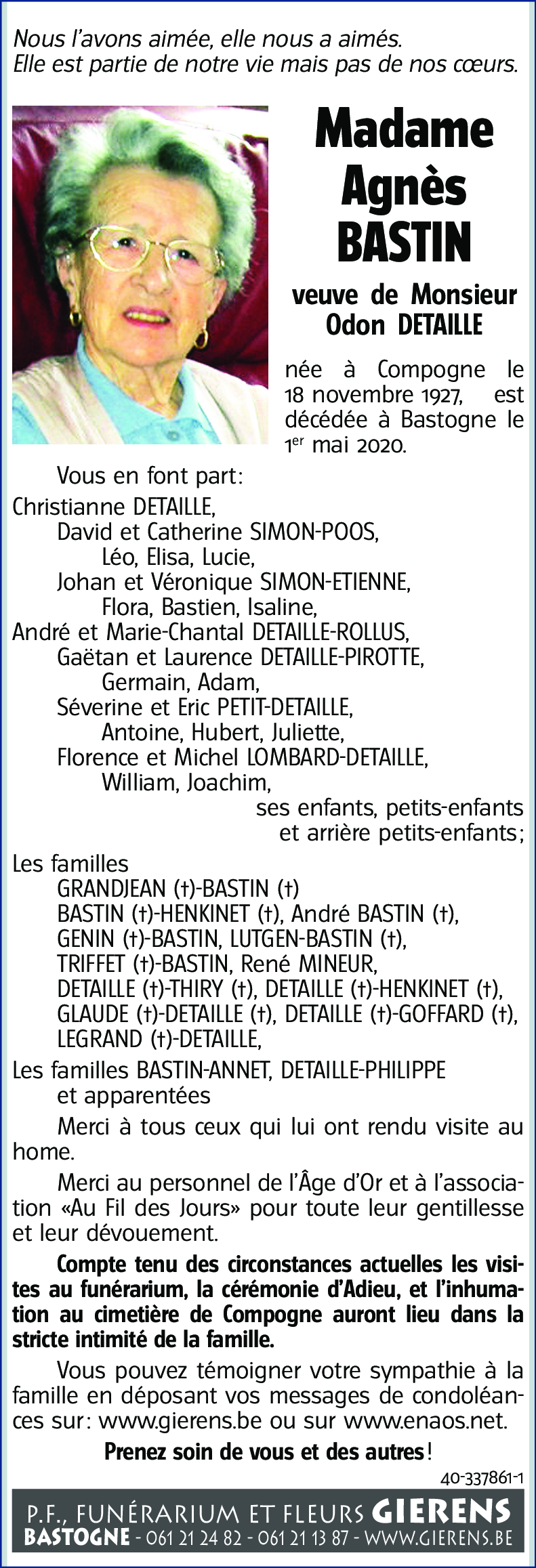 Agnès BASTIN