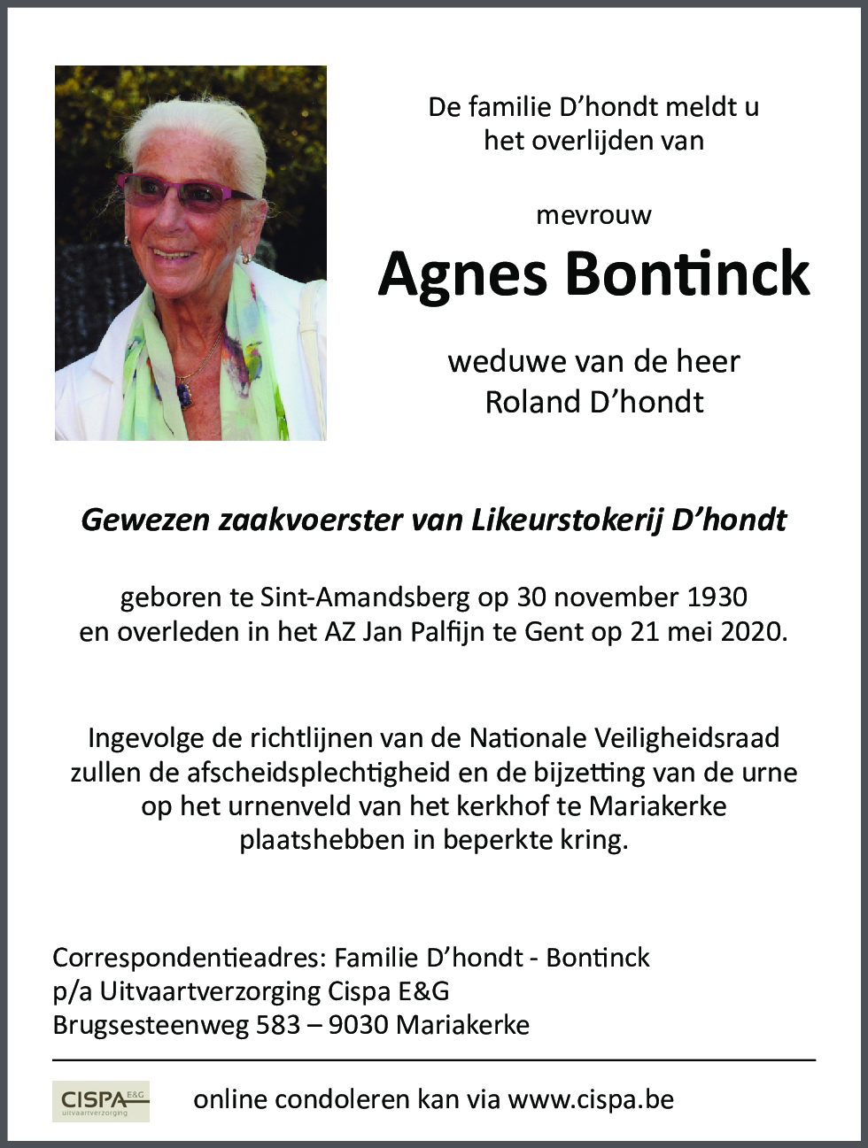 Agnes Bontinck