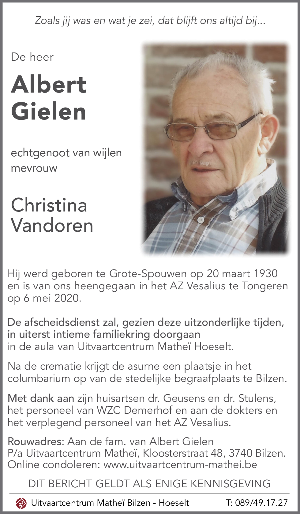 Albert GIELEN