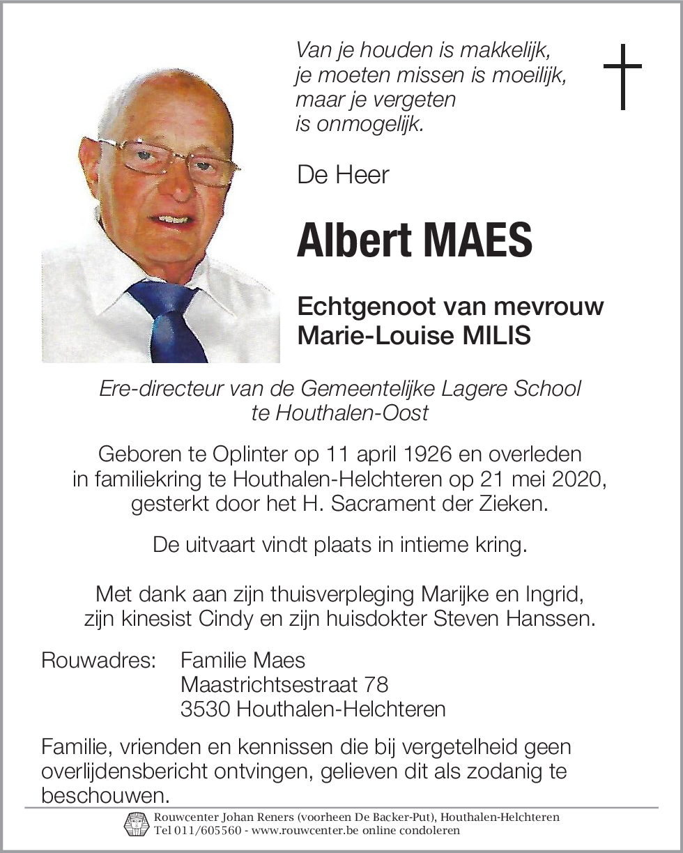 Albert Maes