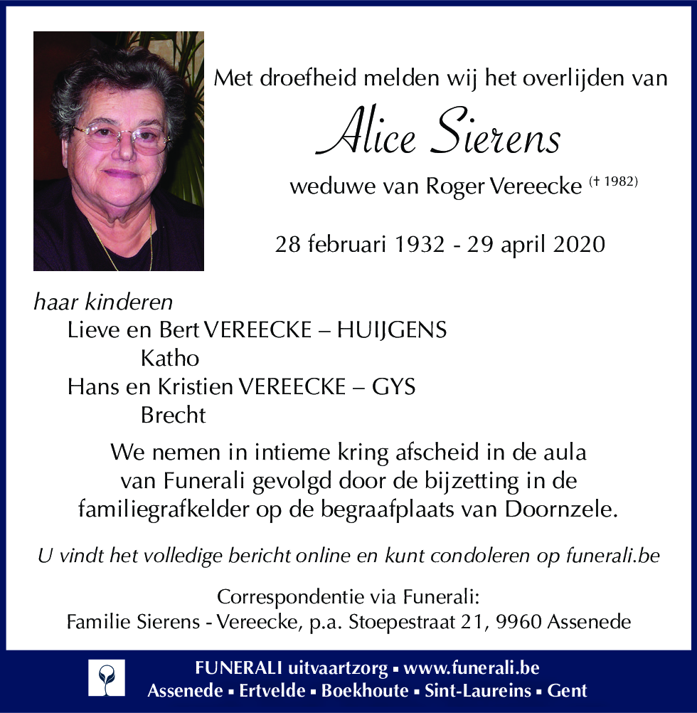 Alice Sierens