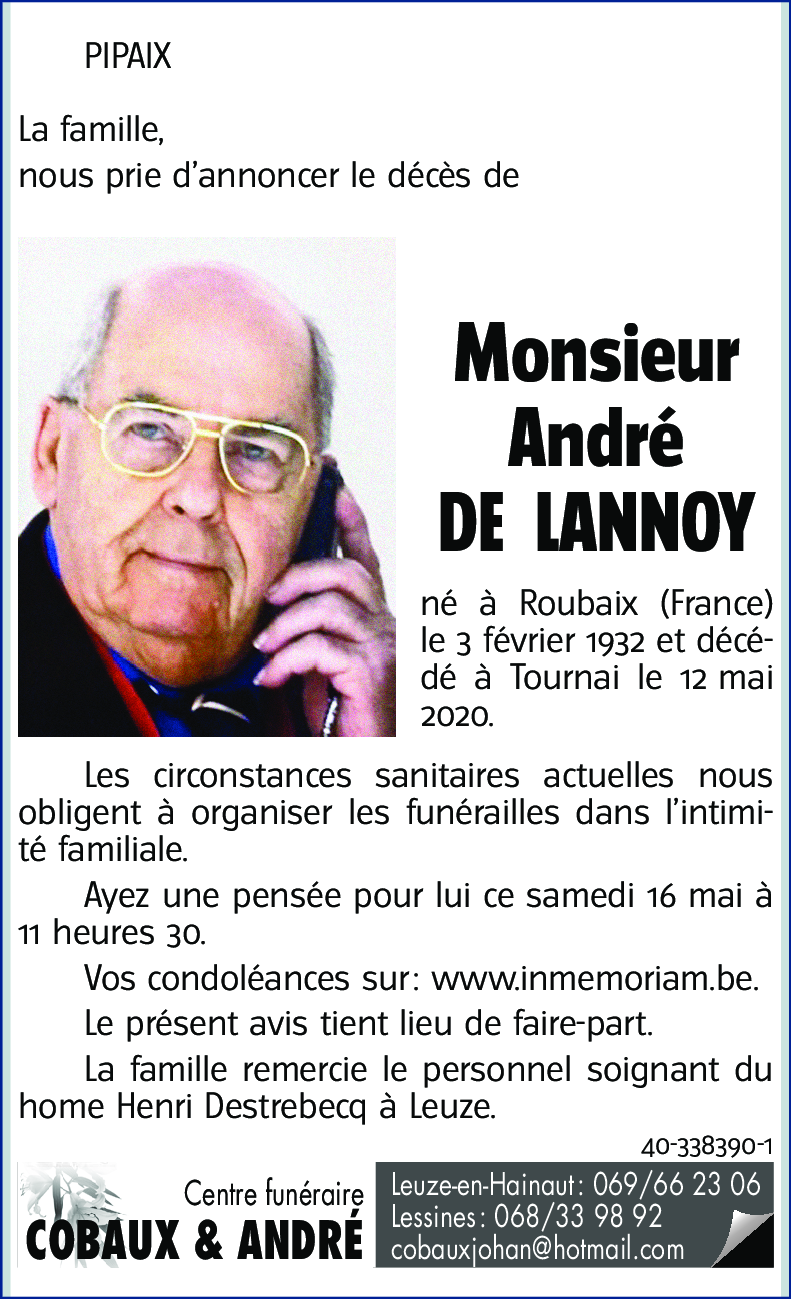 André De Lannoy