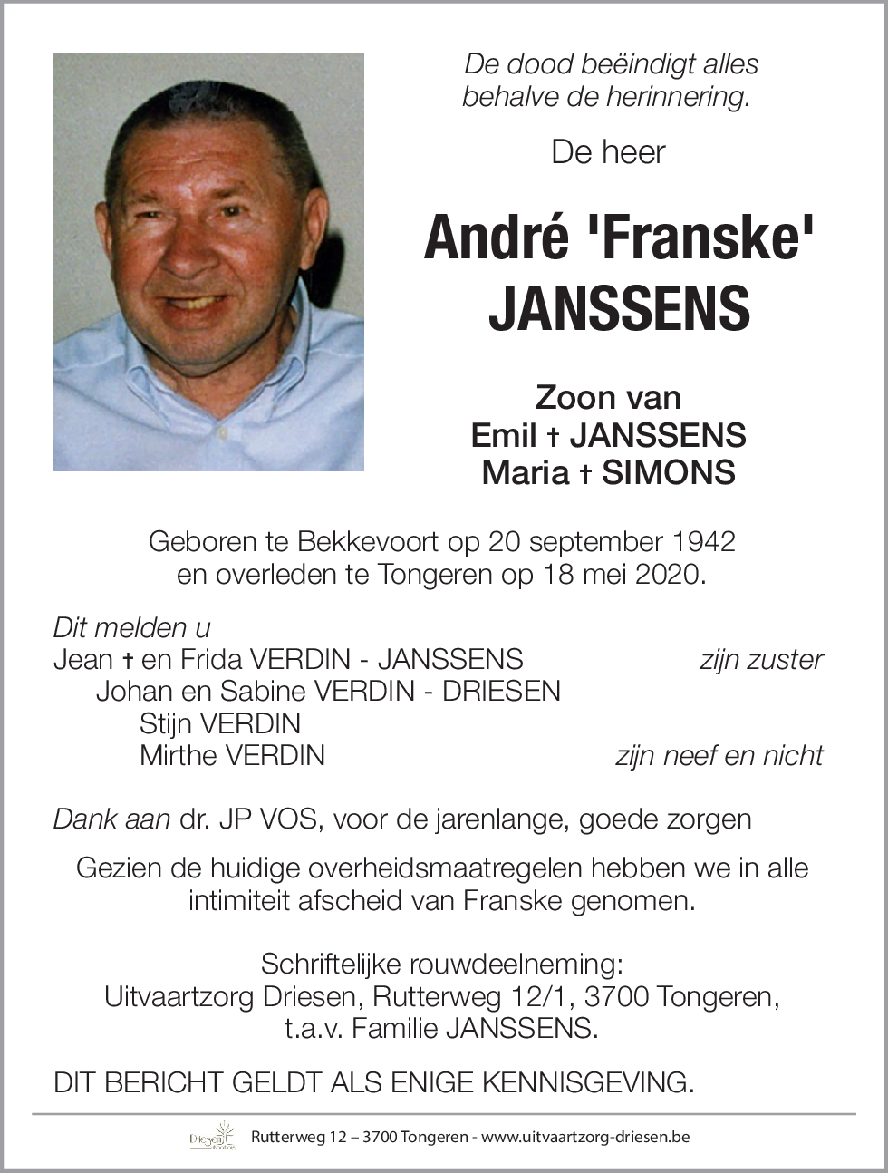 André Janssens