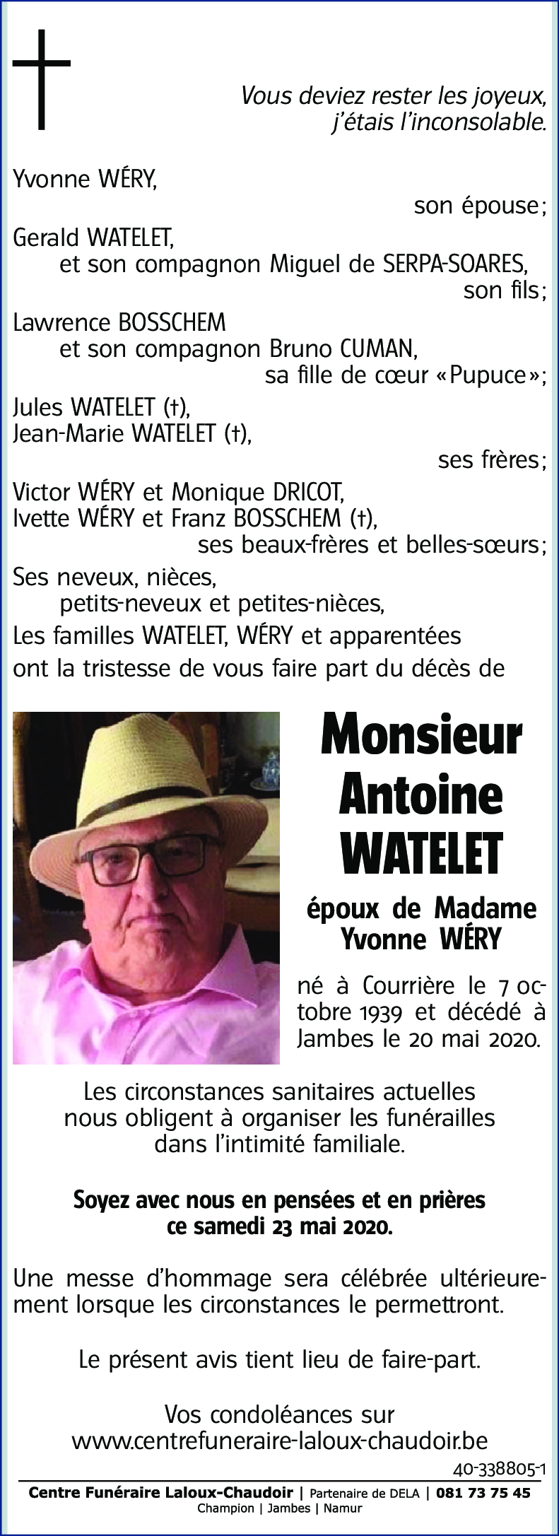Antoine WATELET