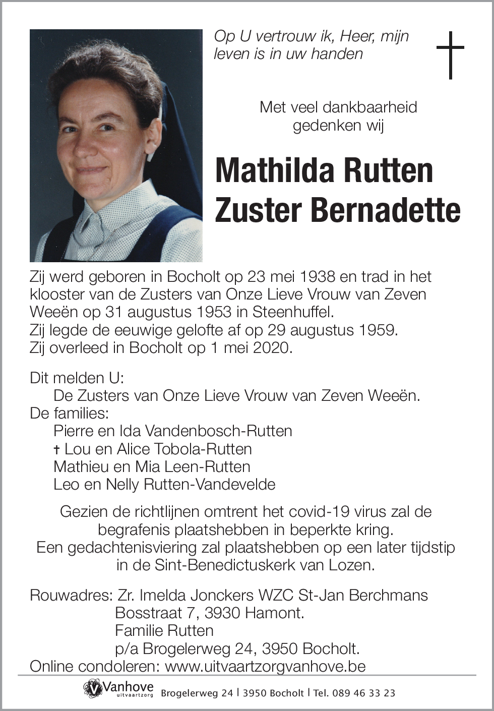 Bernadette Mathilda Rutten