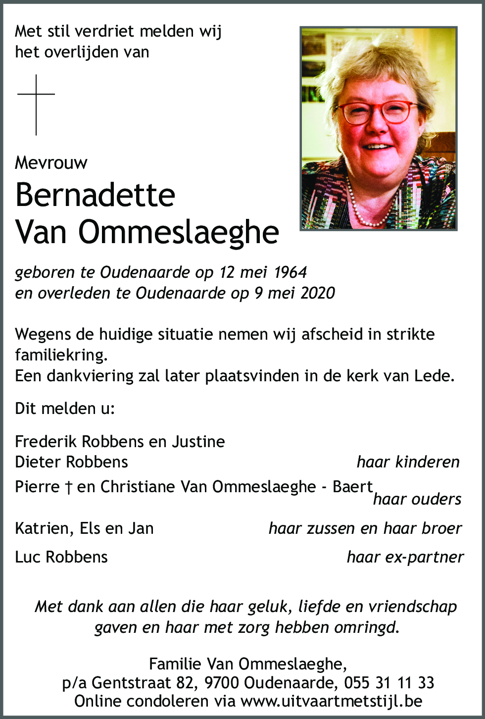 Bernadette Van Ommeslaeghe
