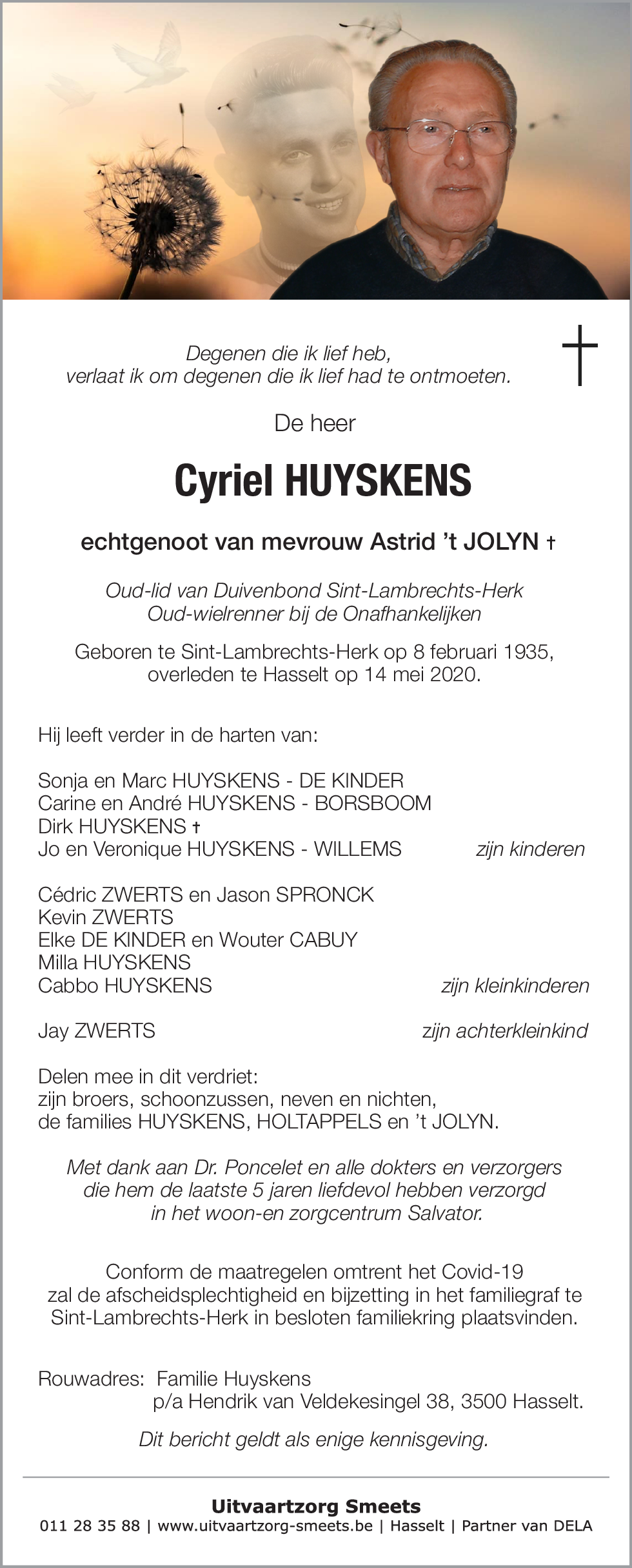 Cyriel Huyskens