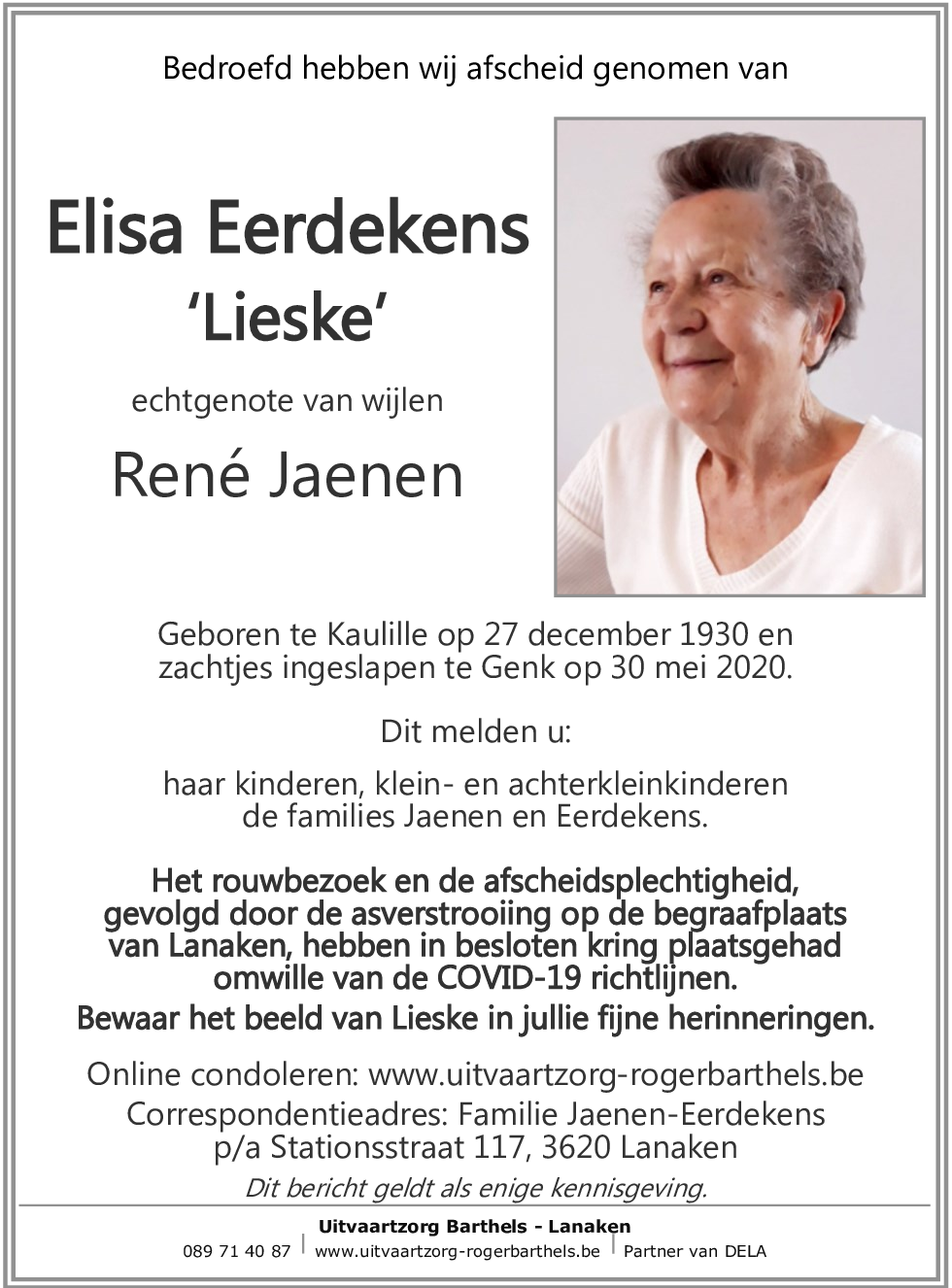 Elisa Eerdekens