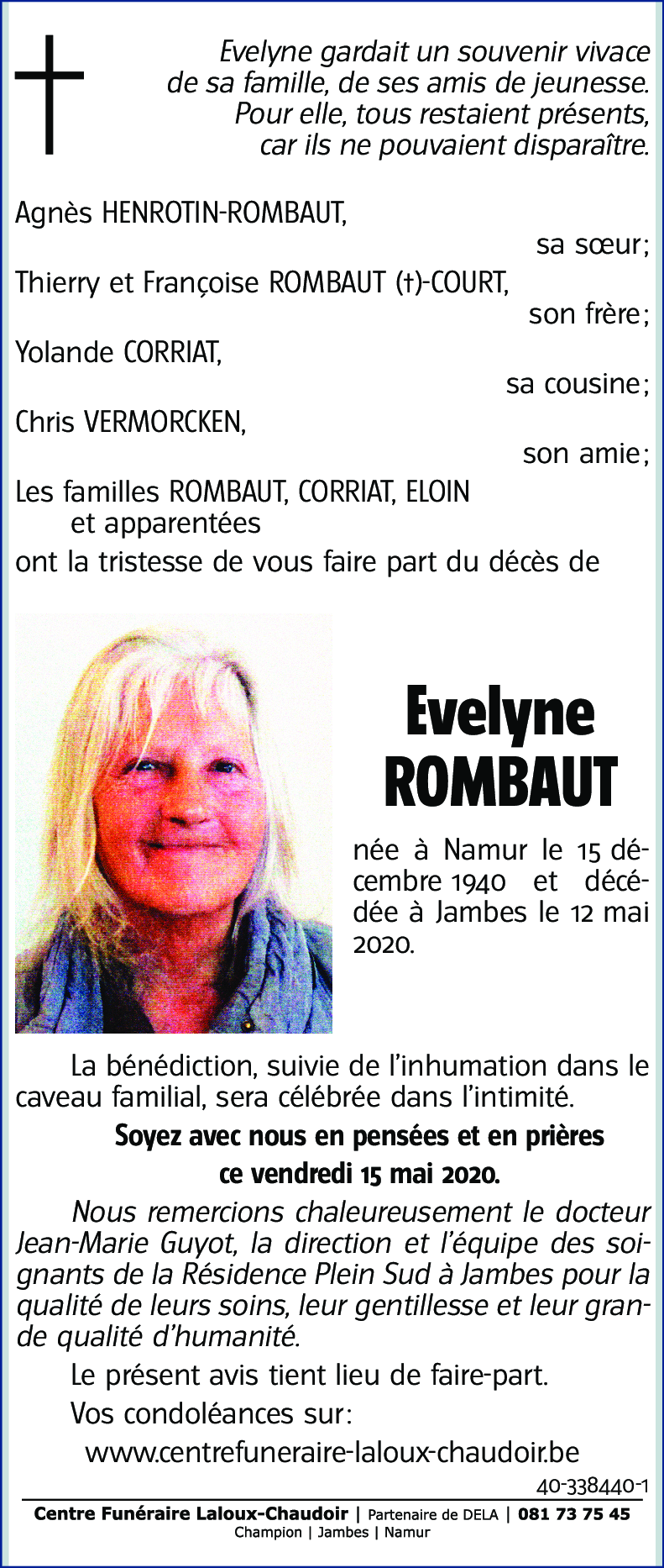 Evelyne ROMBAUT