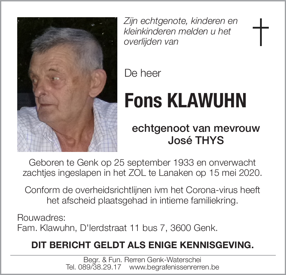 Fons KLAWUHN