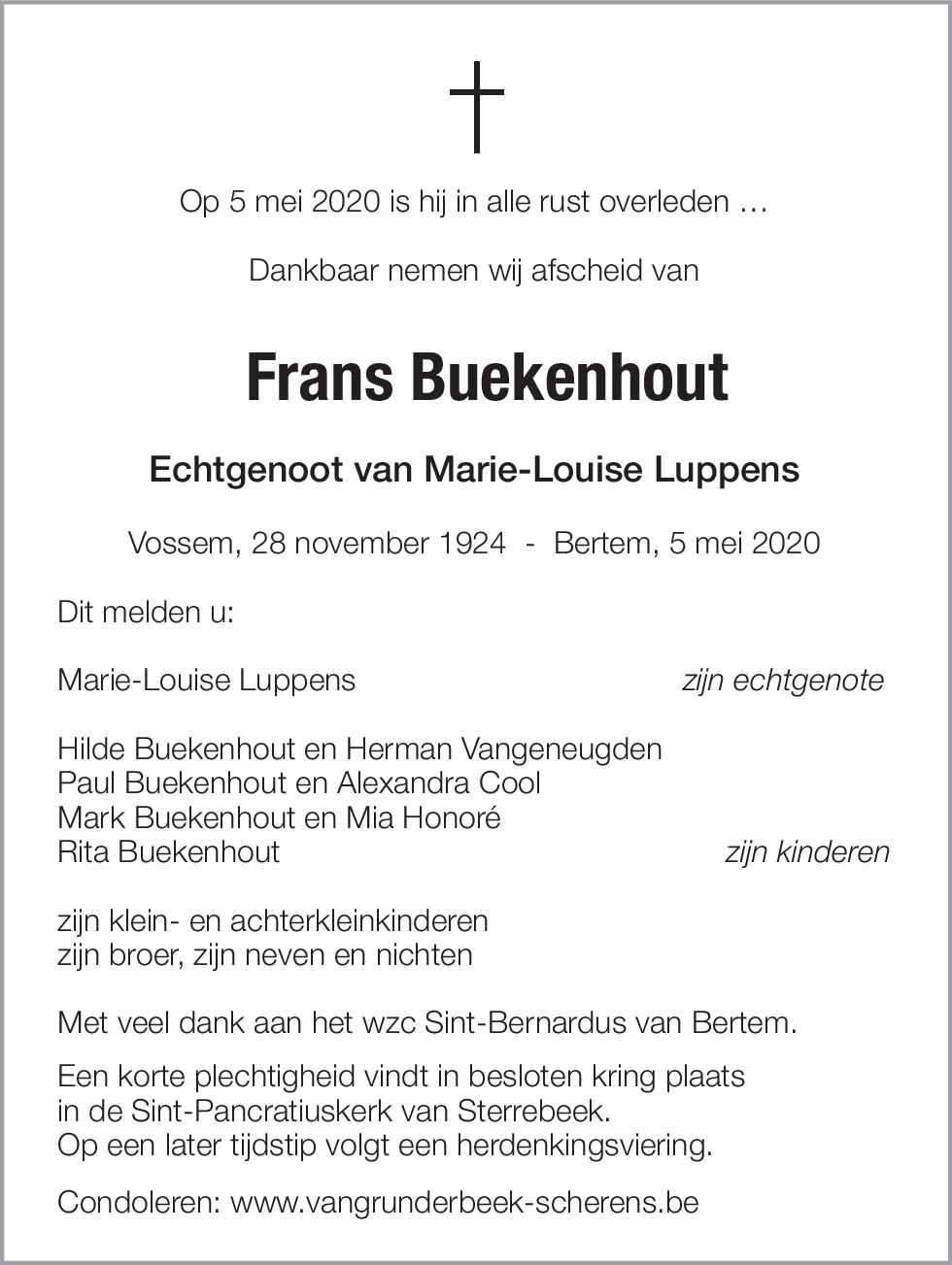 Frans Buekenhout