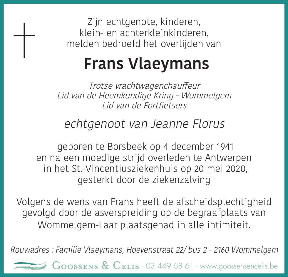 Frans Vlaeymans