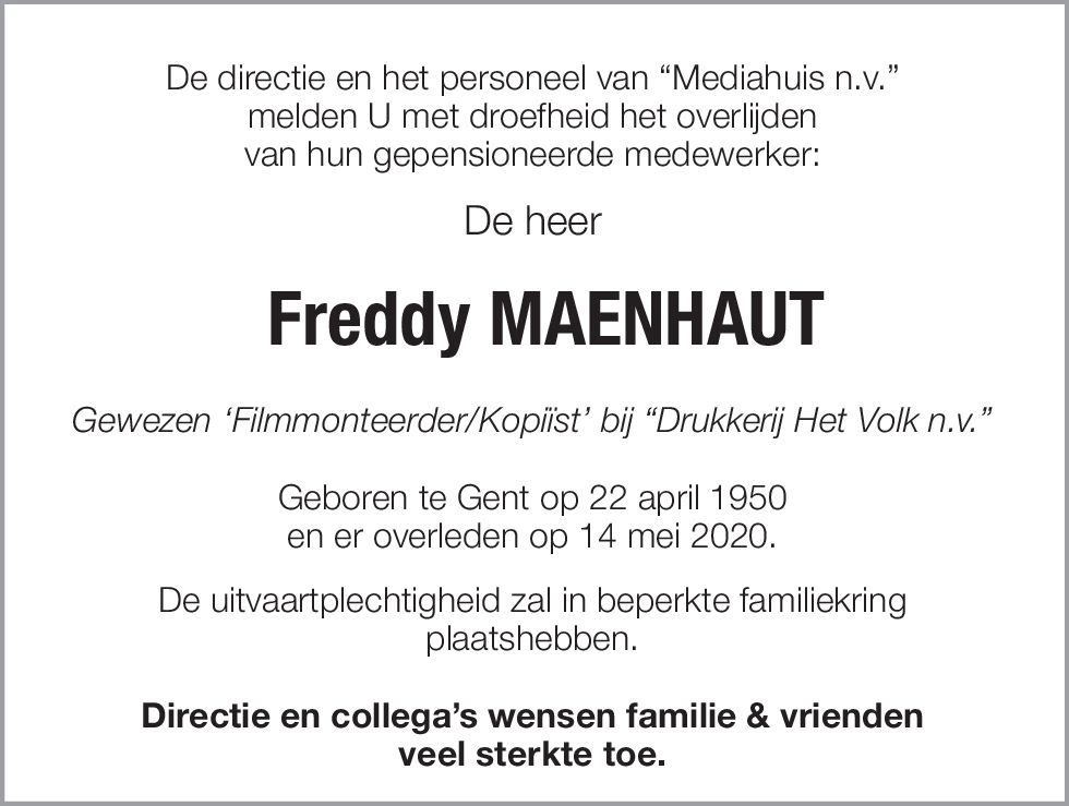 Freddy Maenhaut