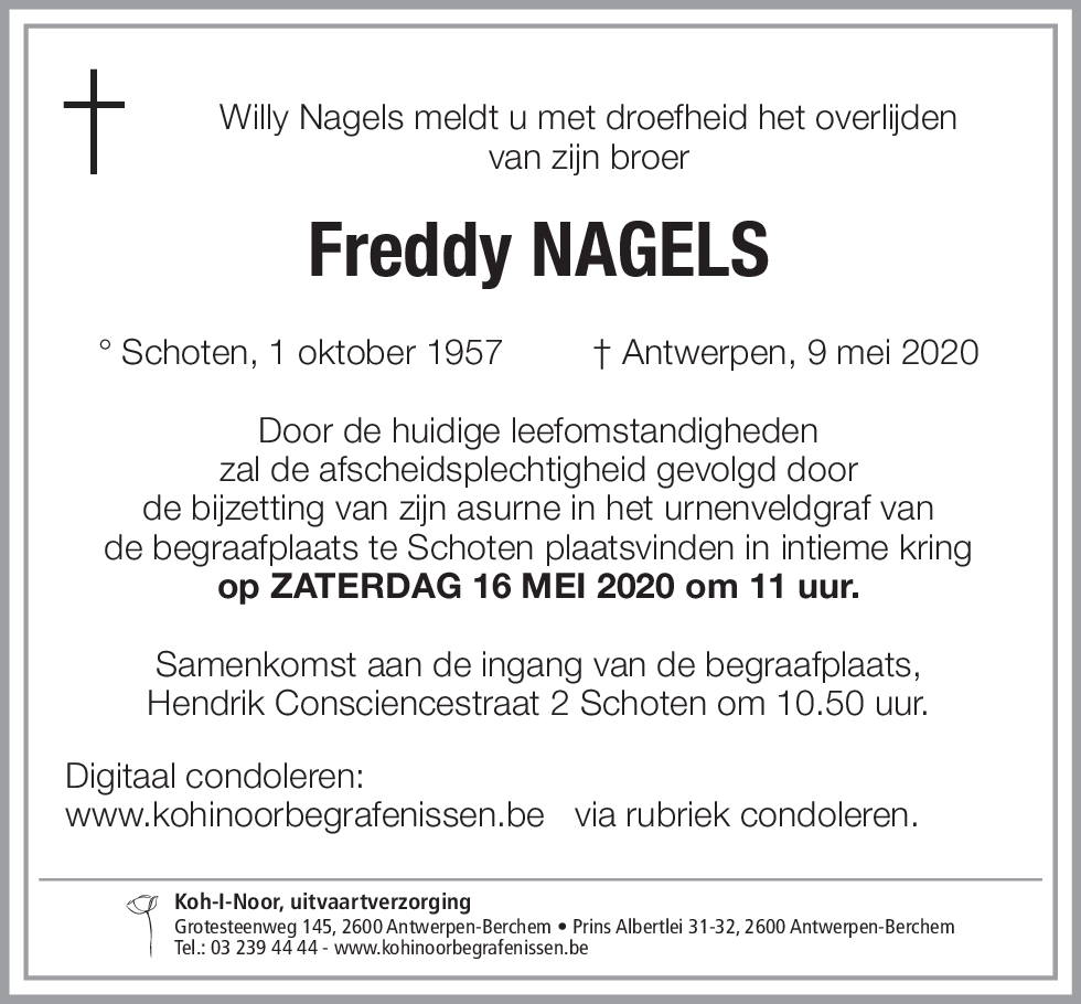 Freddy Nagels