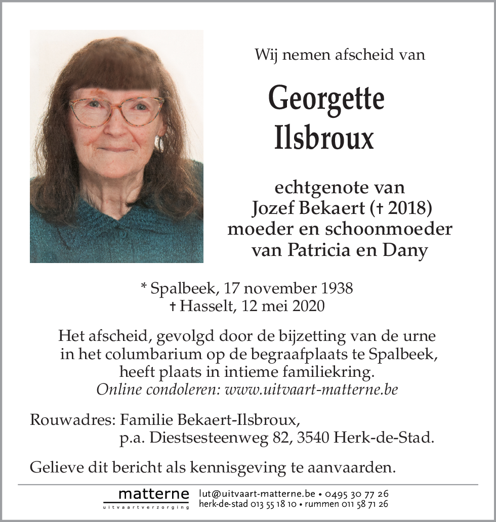 Georgette Ilsbroux