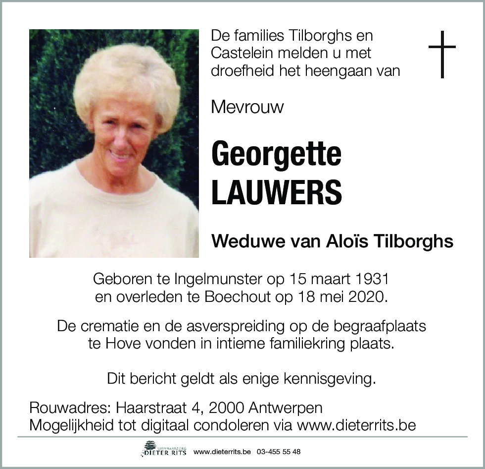 Georgette Lauwers