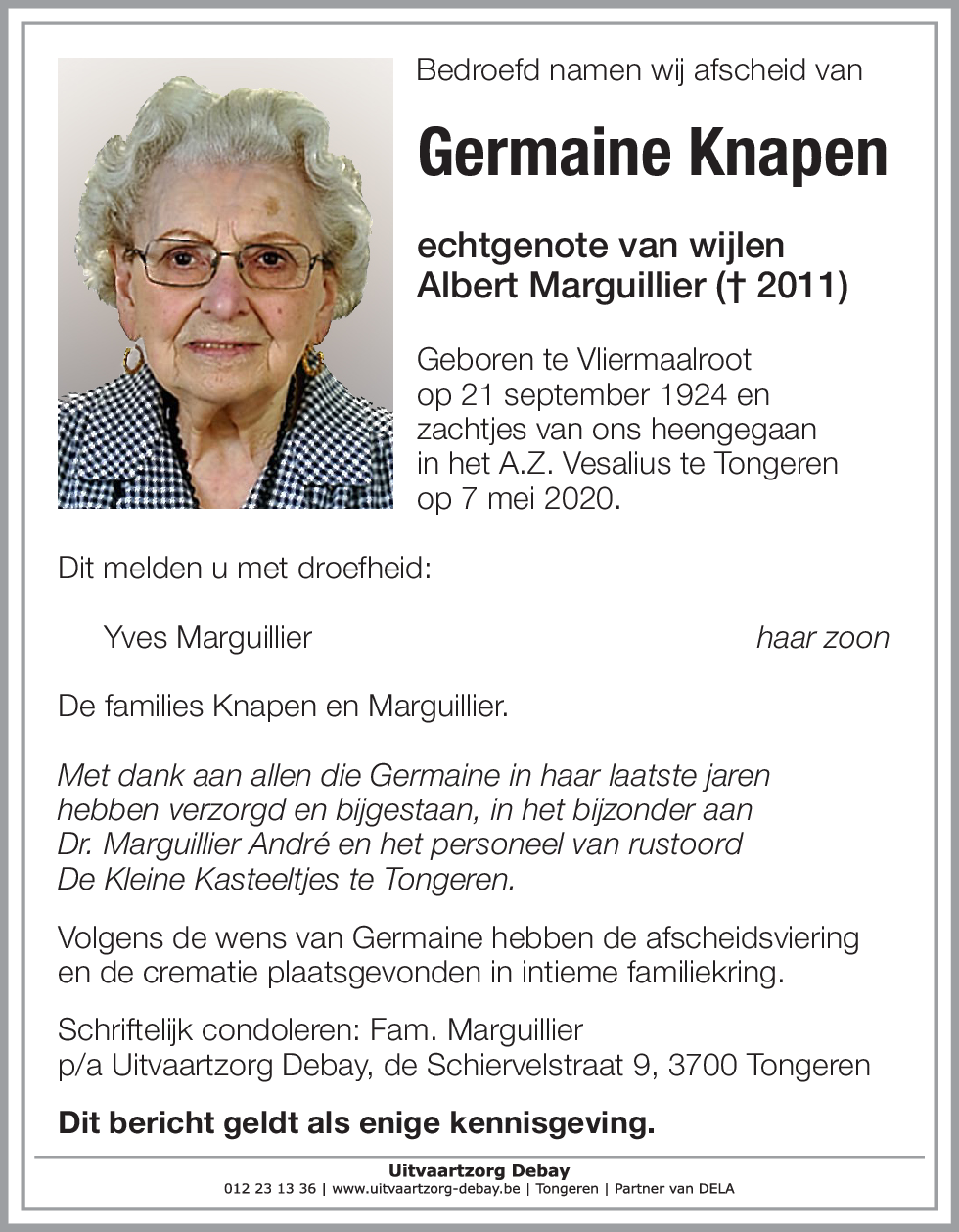 Germaine Knapen