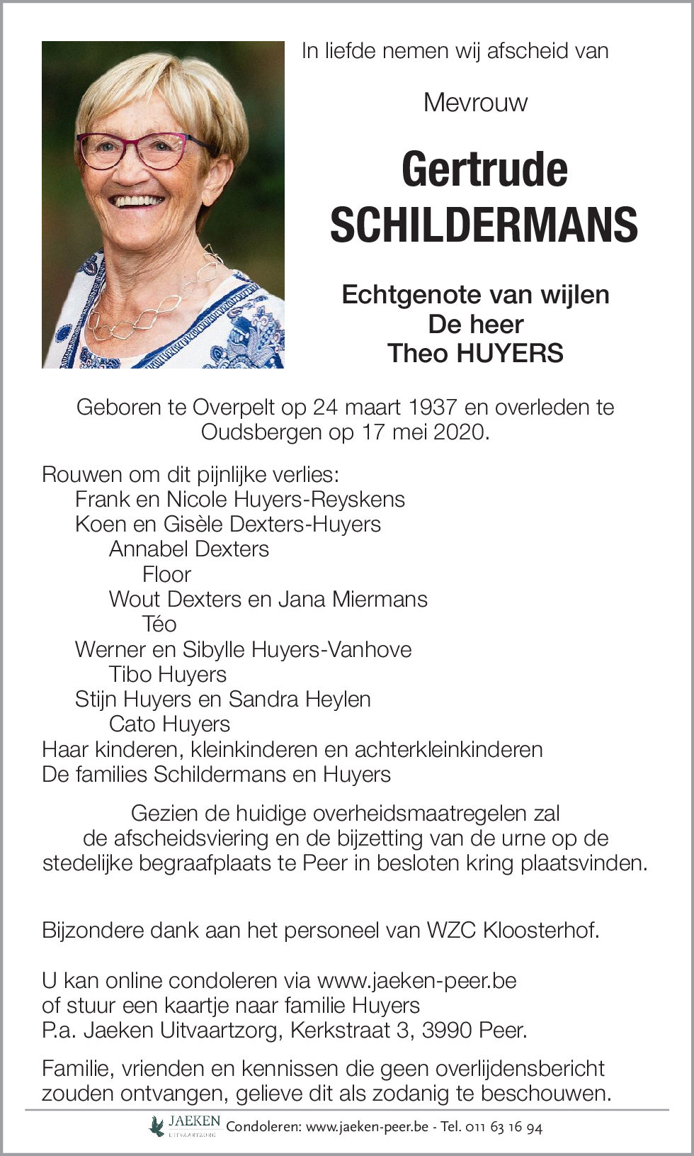 Gertrude Schildermans