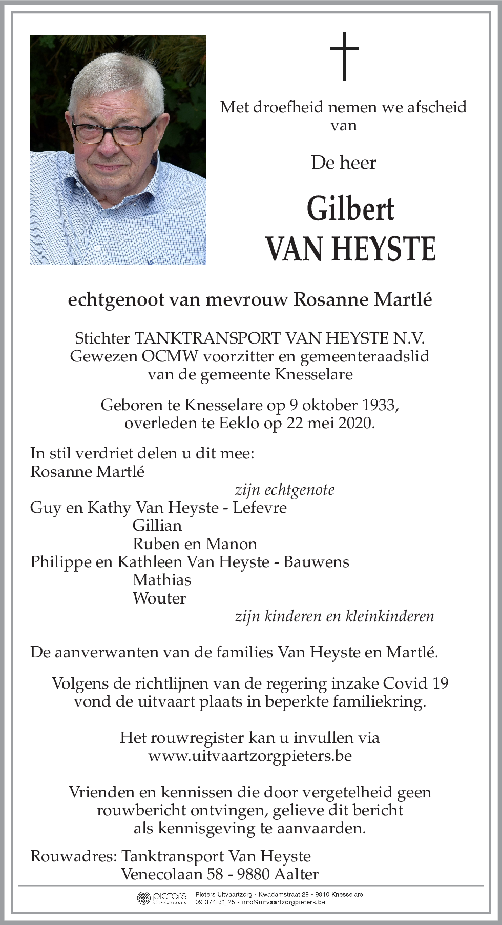 Gilbert Van Heyste