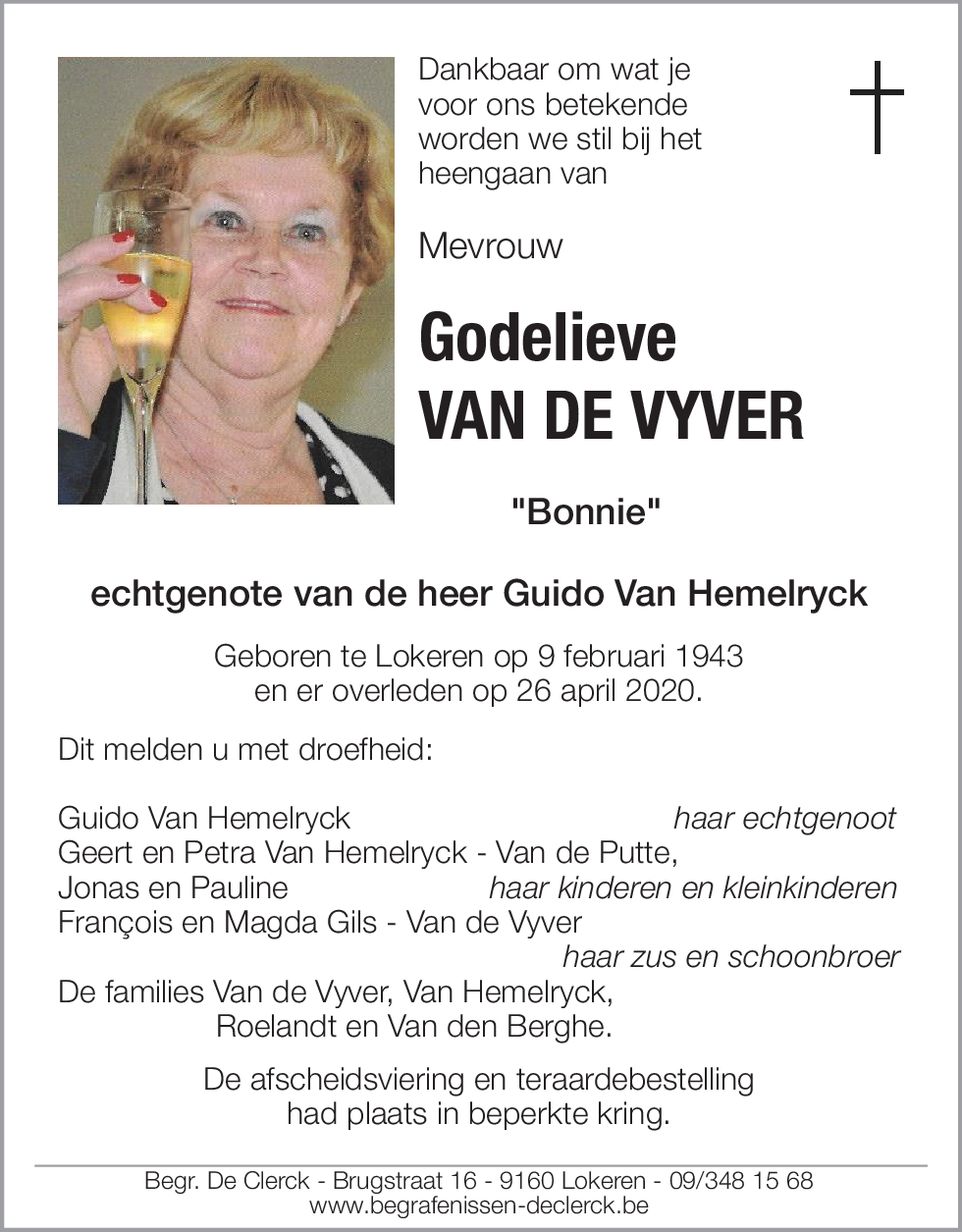 Godelieve Van de Vyver