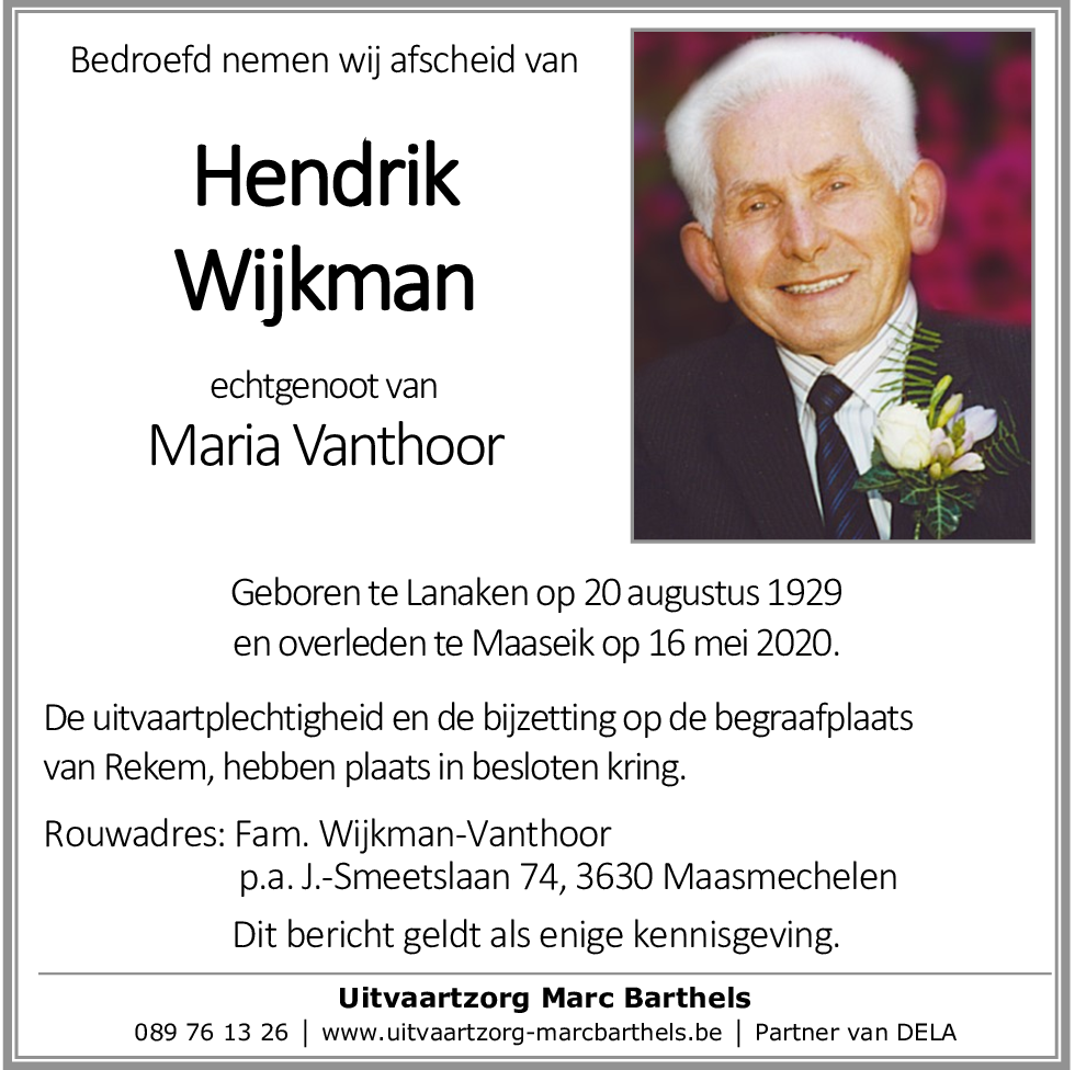 Hendrik Wijkman