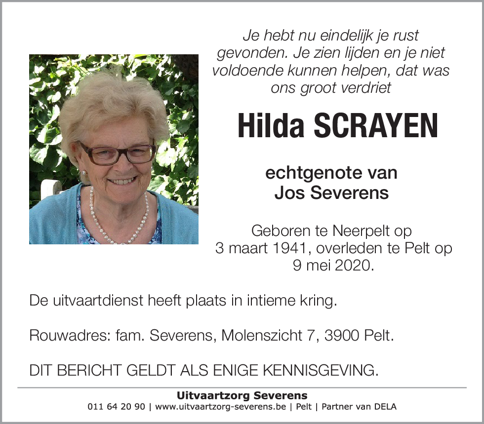 Hilda Scrayen
