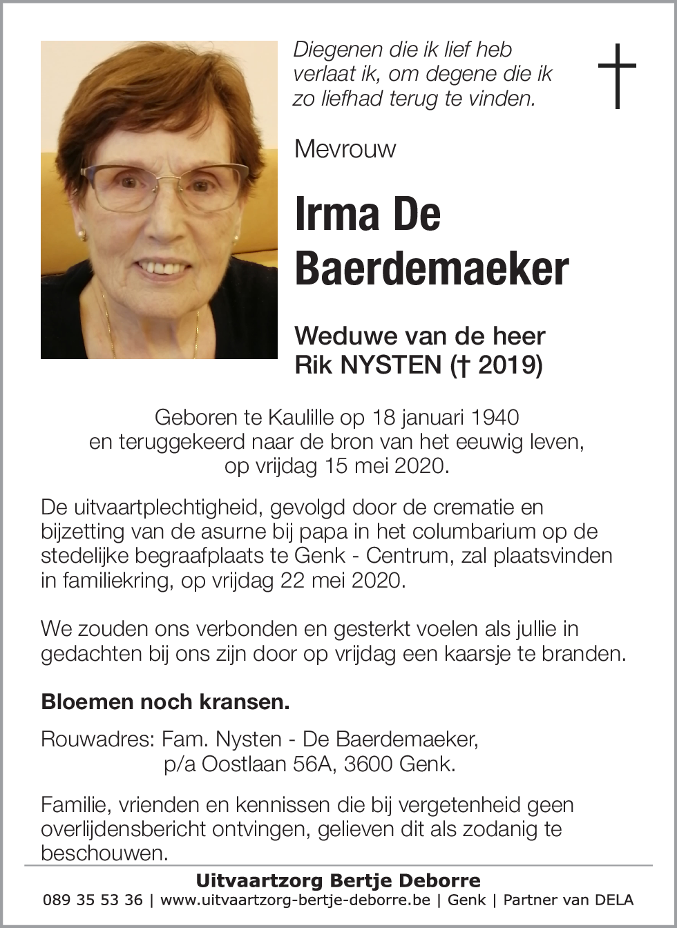 Irma De Baerdemaeke