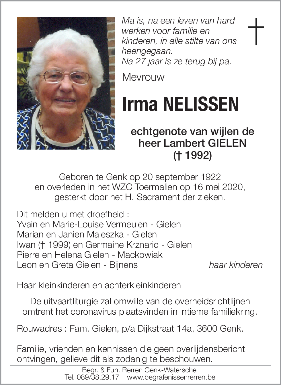 Irma NELISSEN