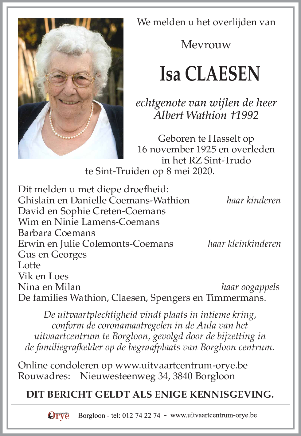 Isa Claesen