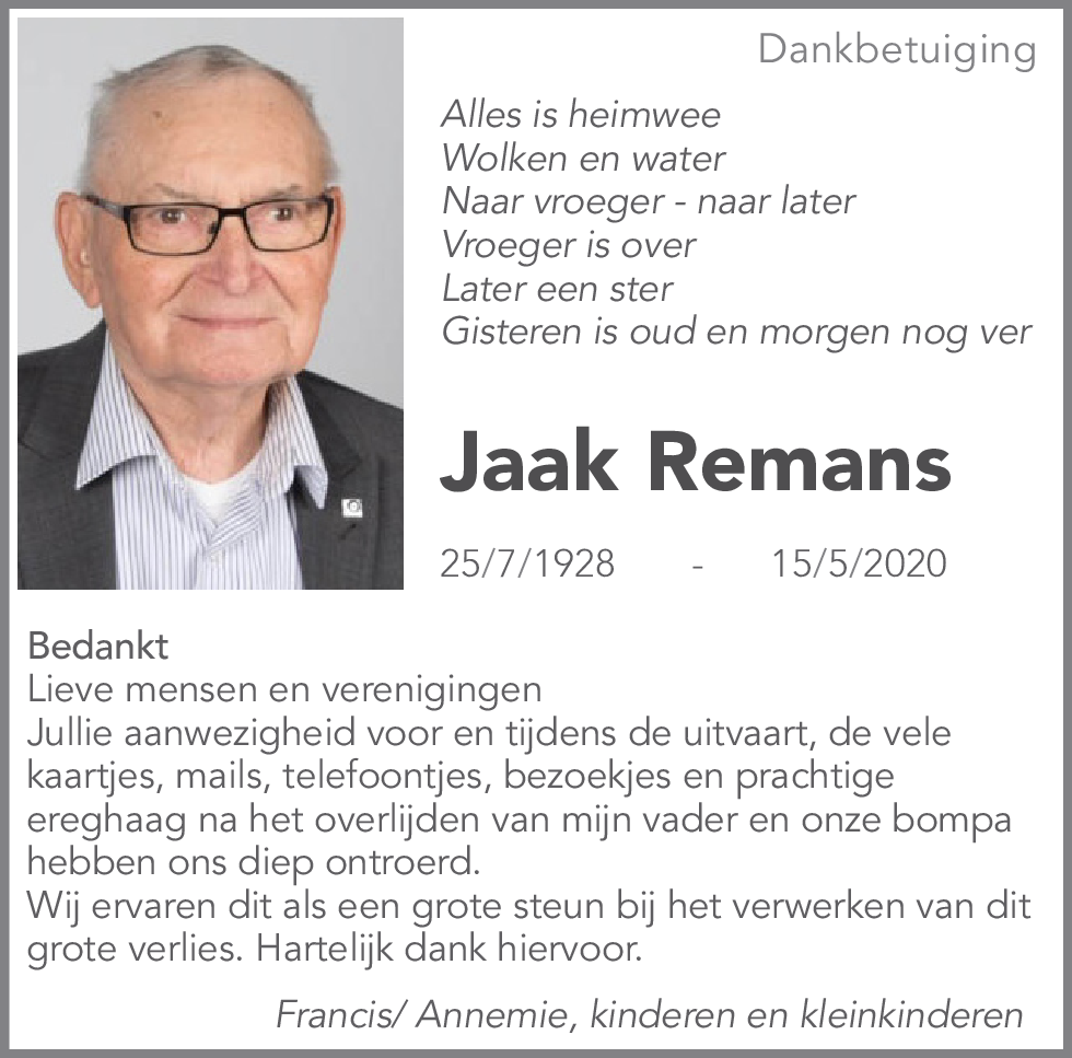 Jaak REMANS