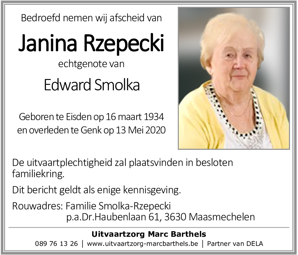 Janina Rzepecki