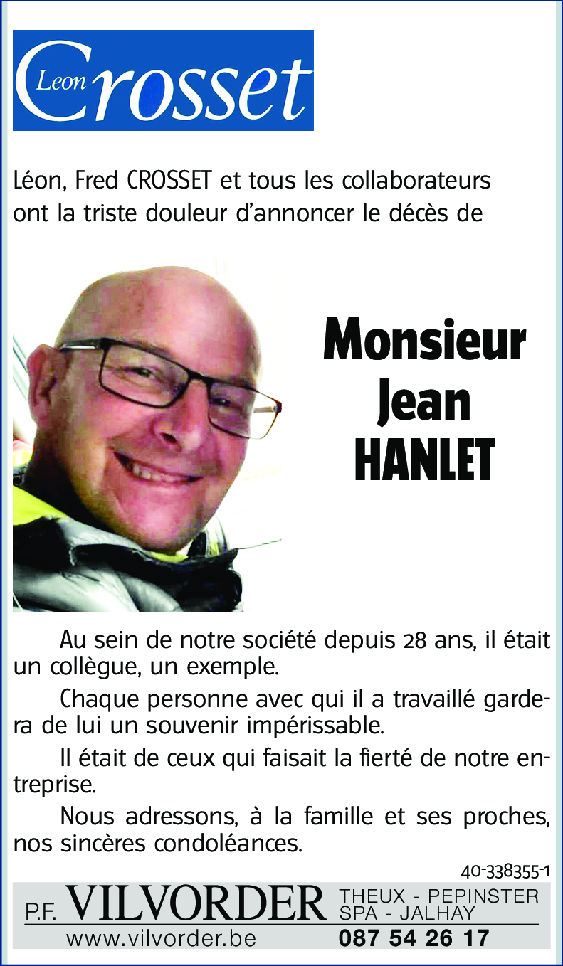 Jean HANLET