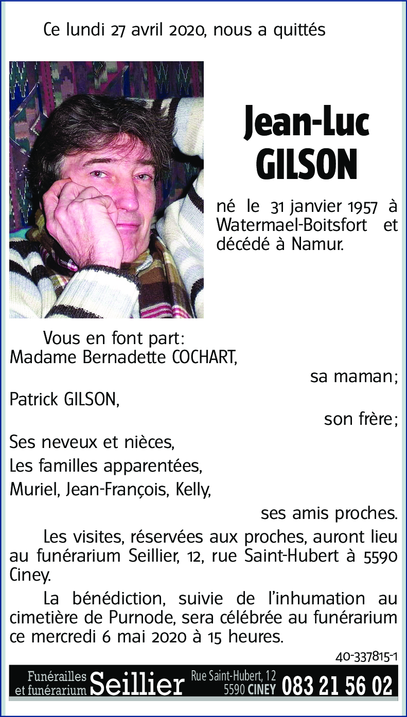 Jean-Luc GILSON