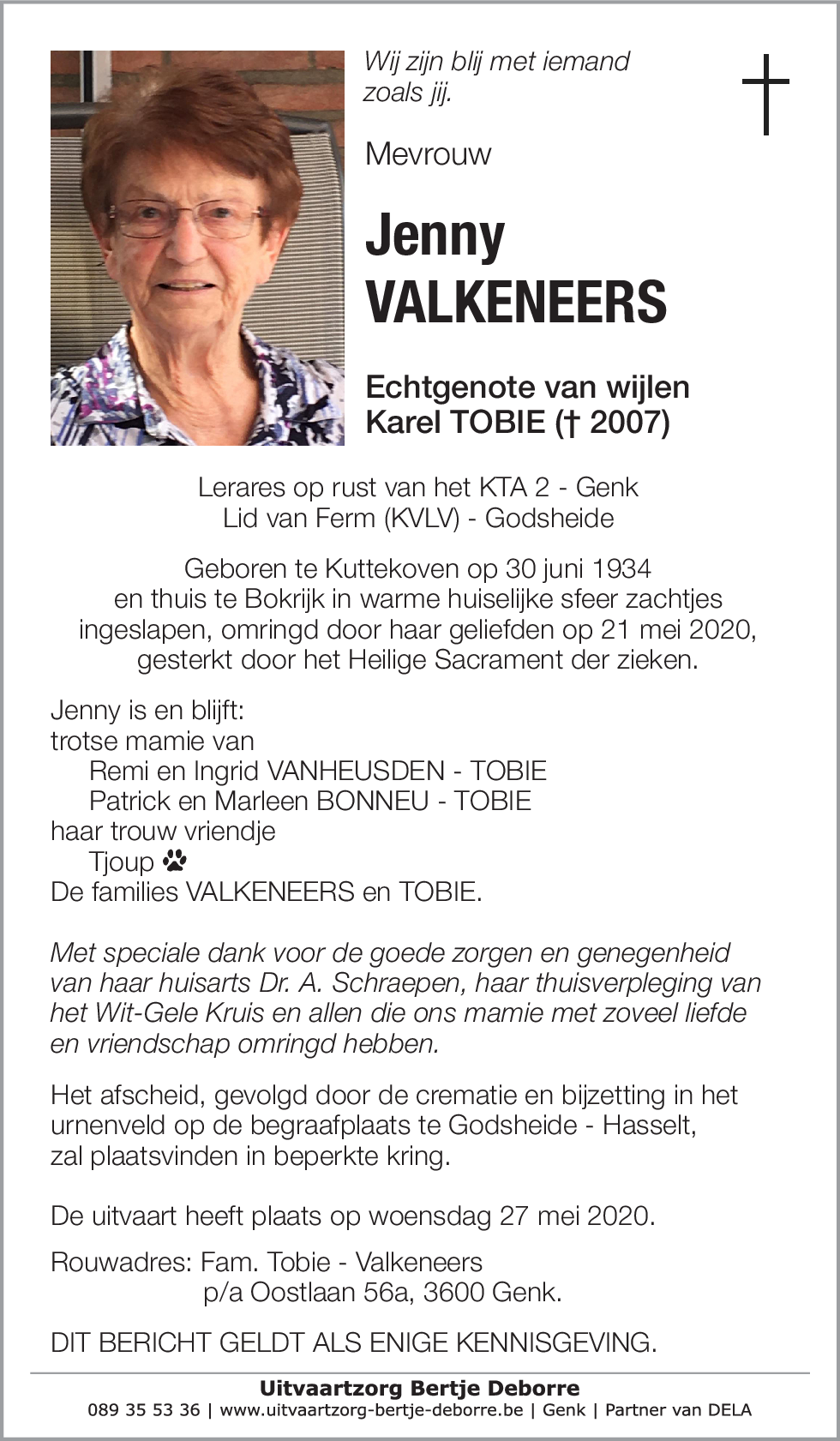 Jenny Valkeneers