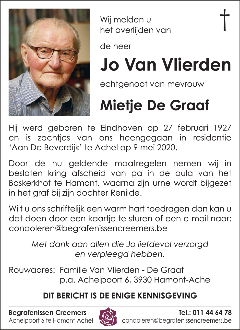 Jo Van Vlierden