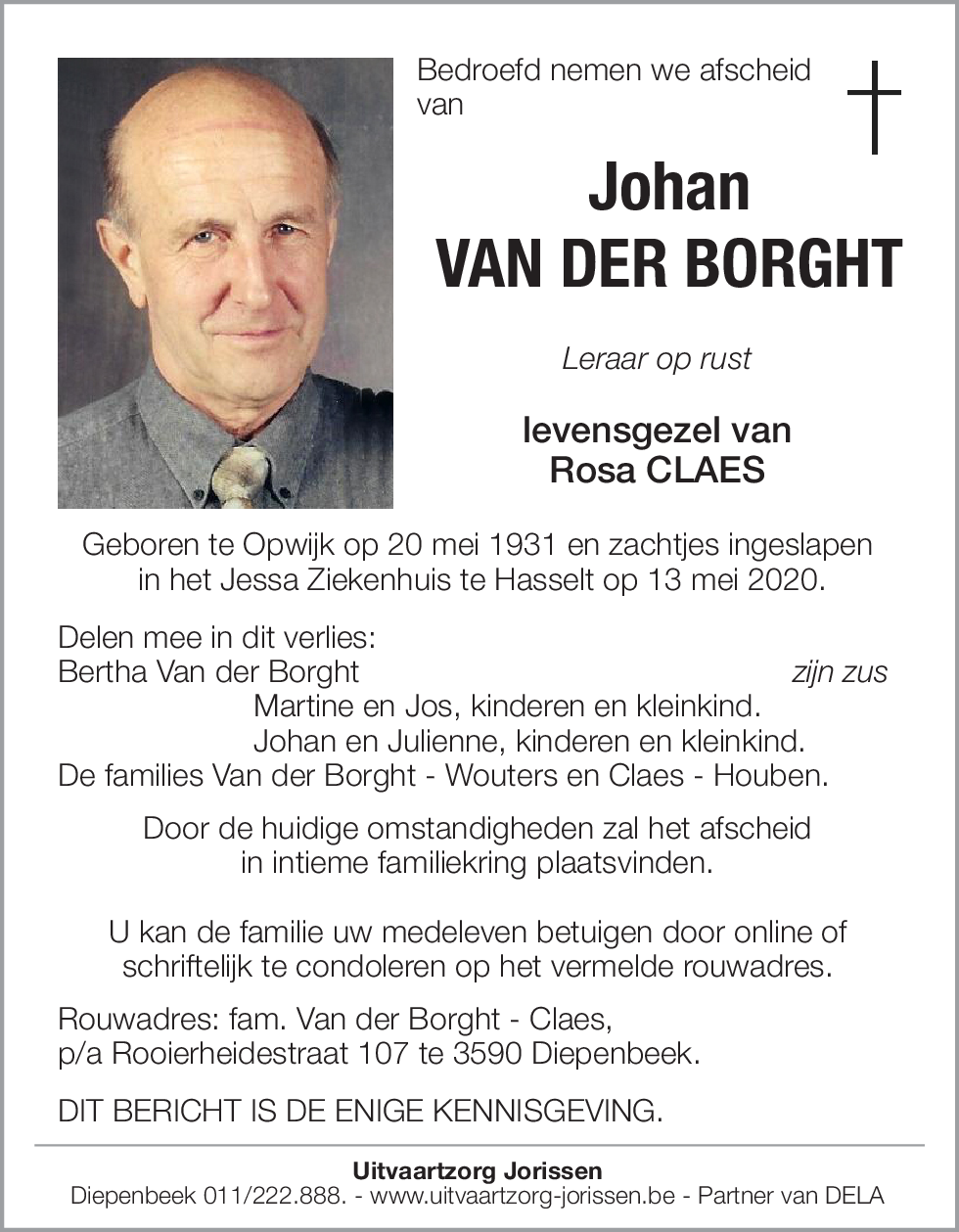 Johan Van der Borght