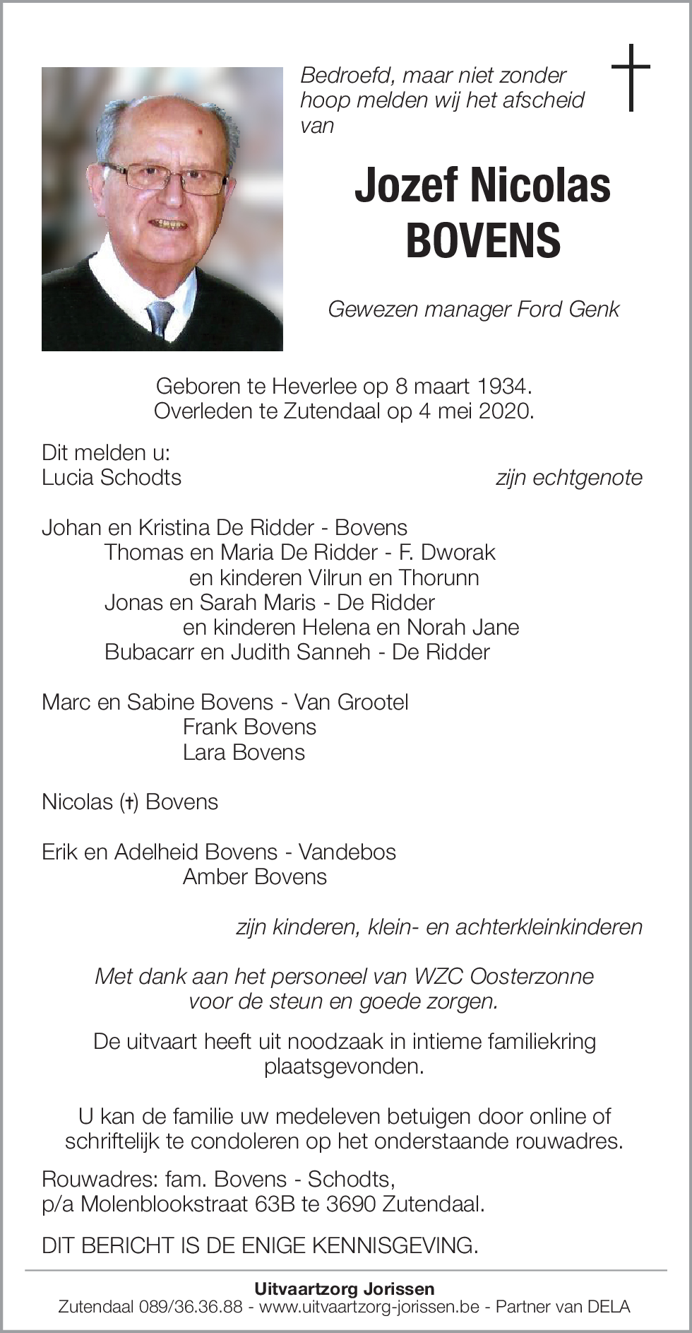 Jozef Nicolas Bovens