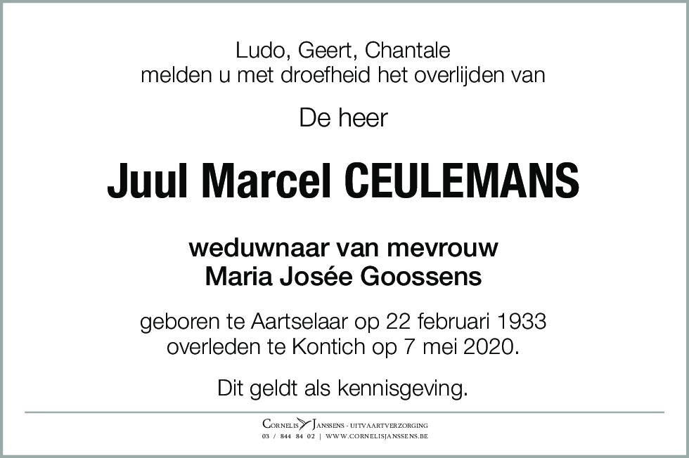 Juul Marcel Ceulemans