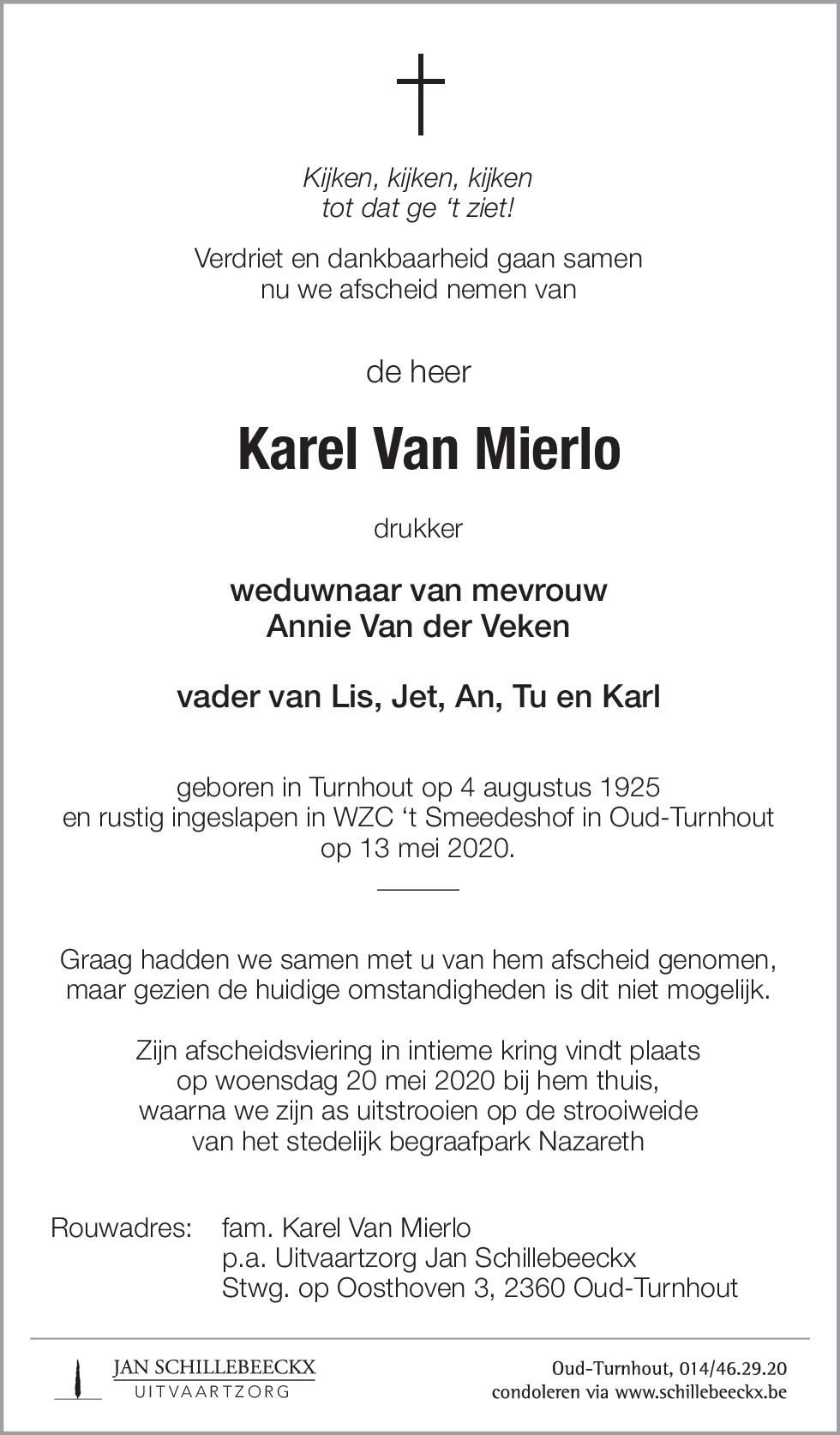 Karel Van Mierlo