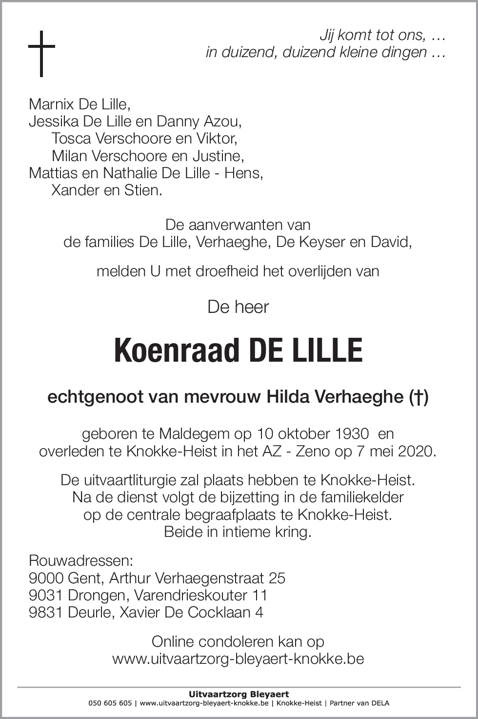 Koenraad De Lille