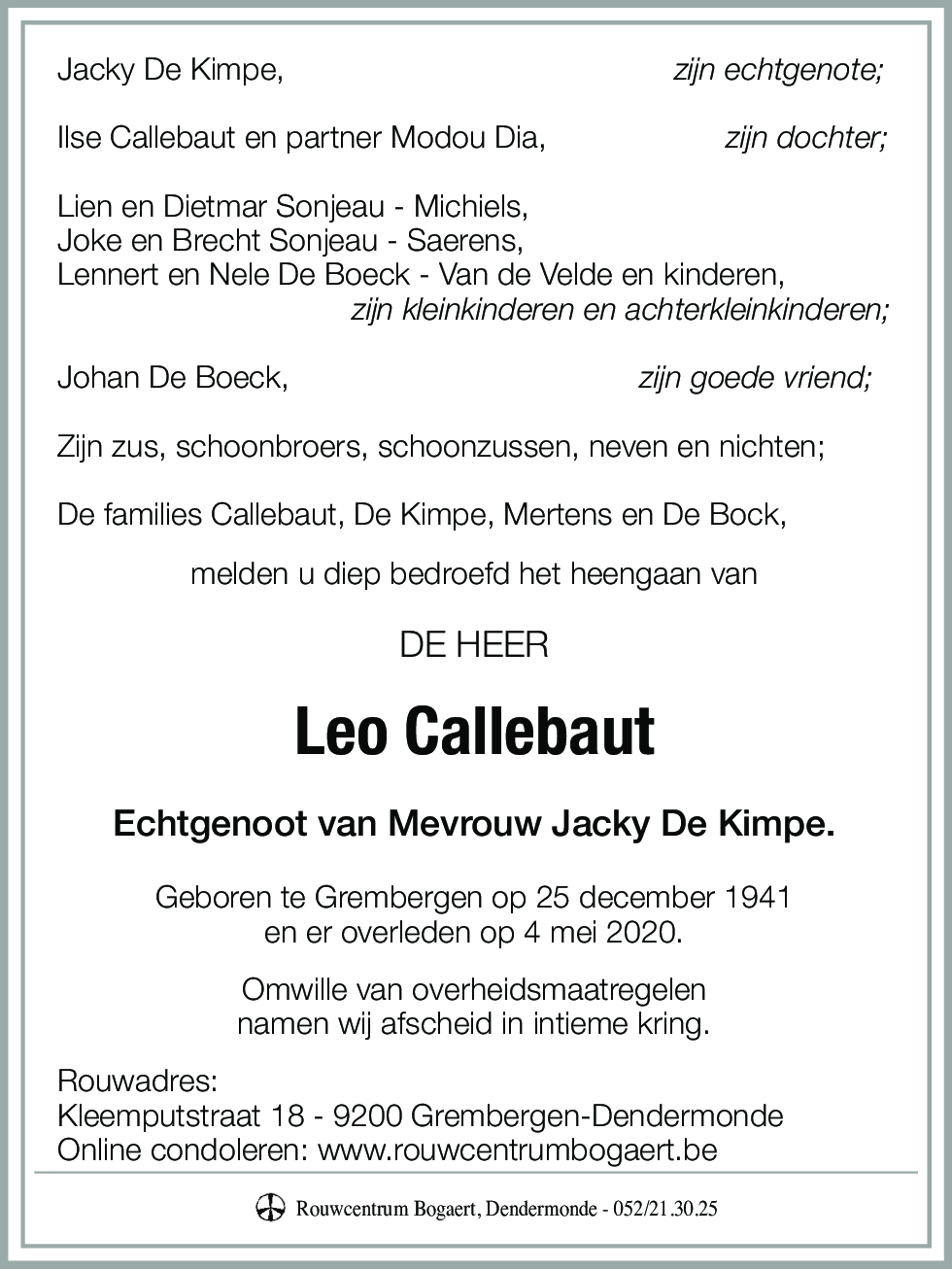Leo Callebaut