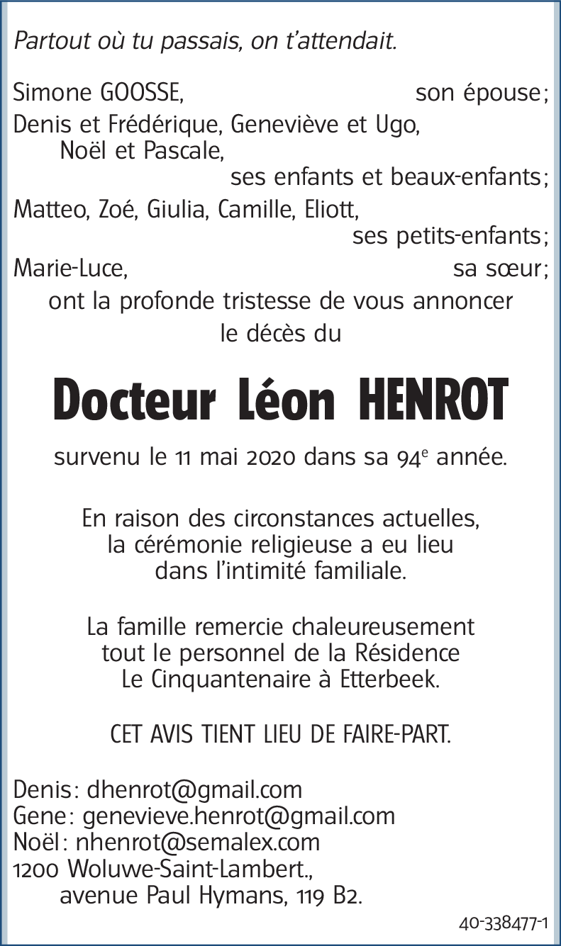 Léon HENROT