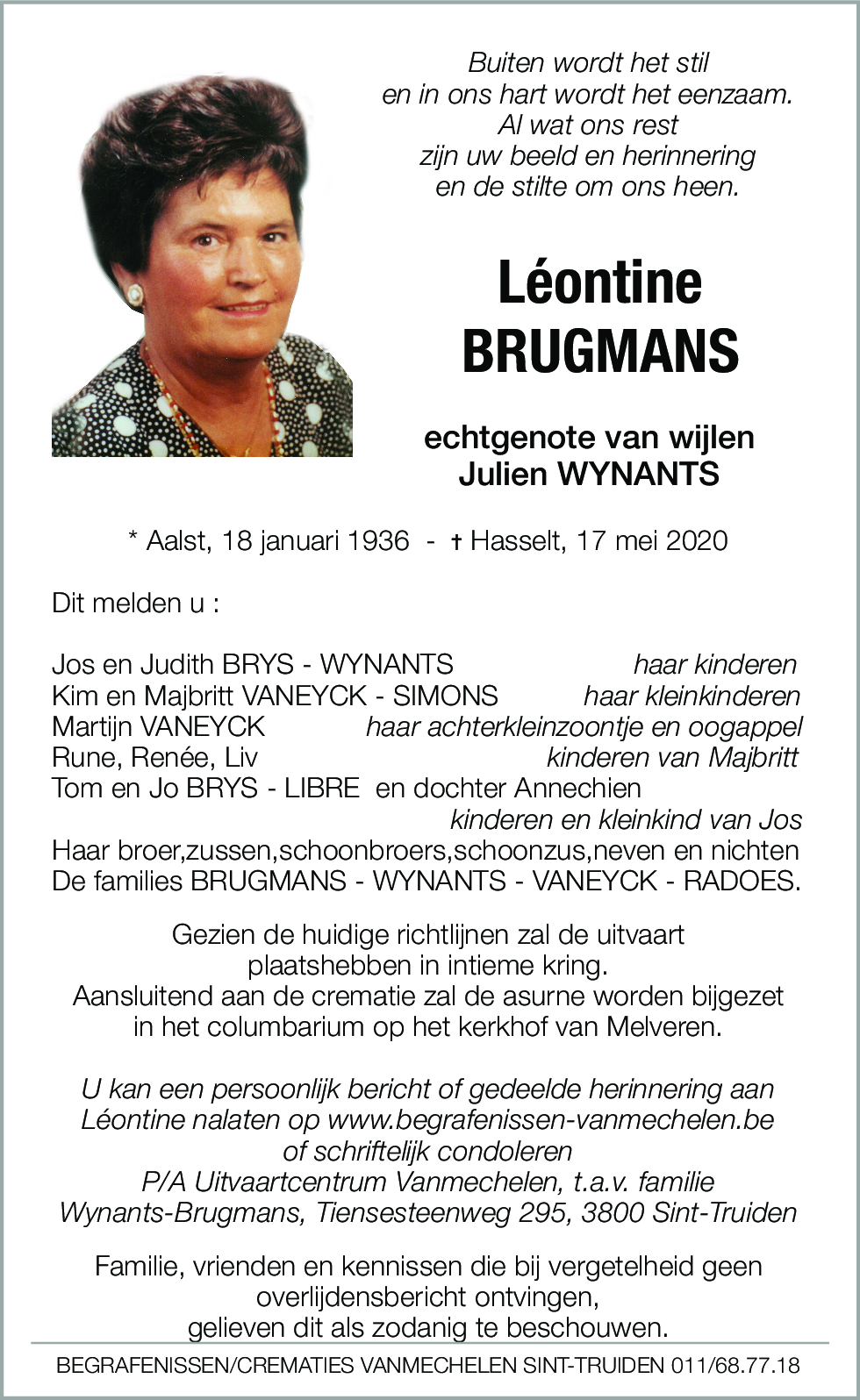 Léontine Brugmans