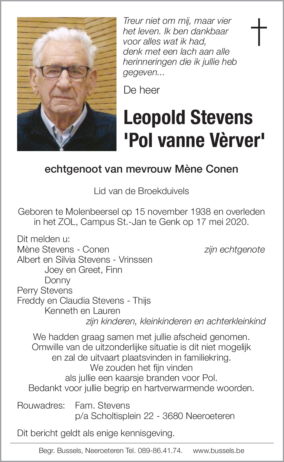 Leopold STEVENS