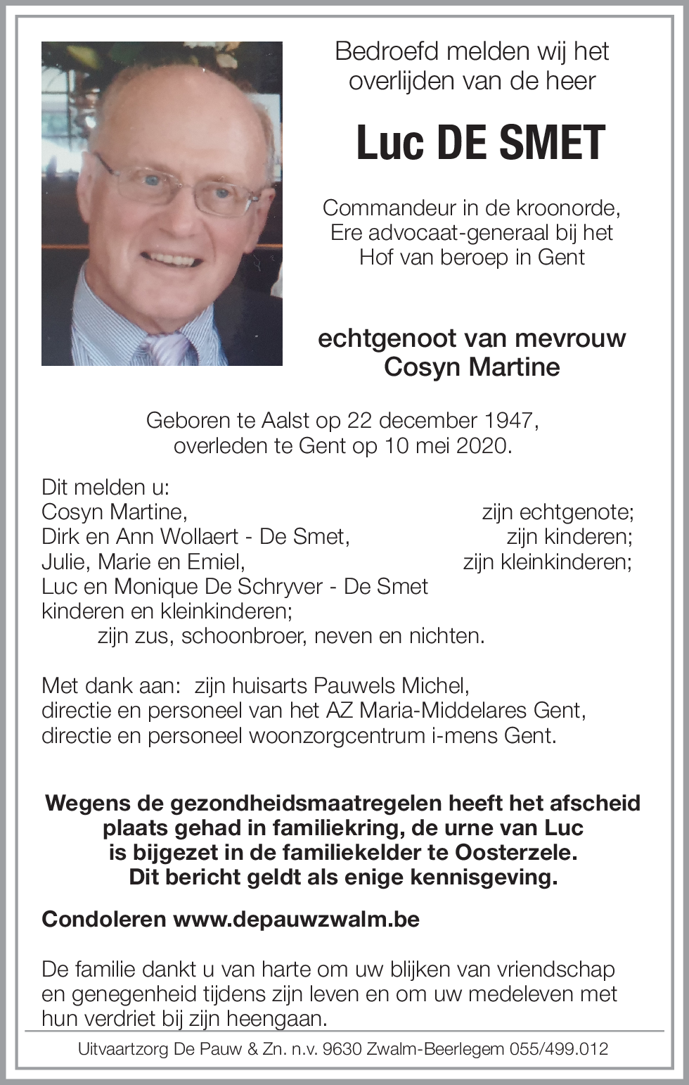 Luc De Smet