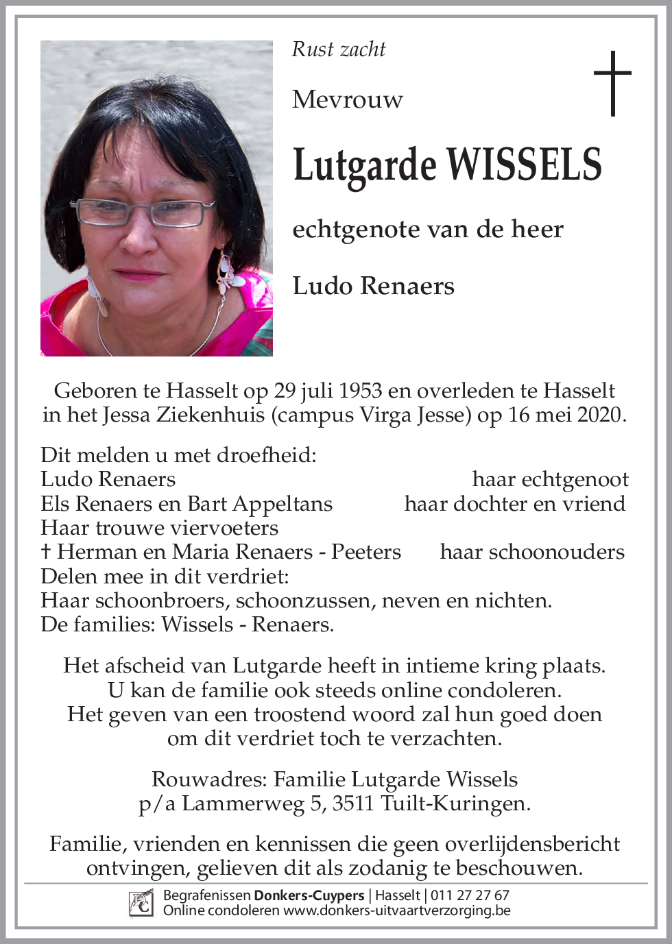Lutgarde Wissels