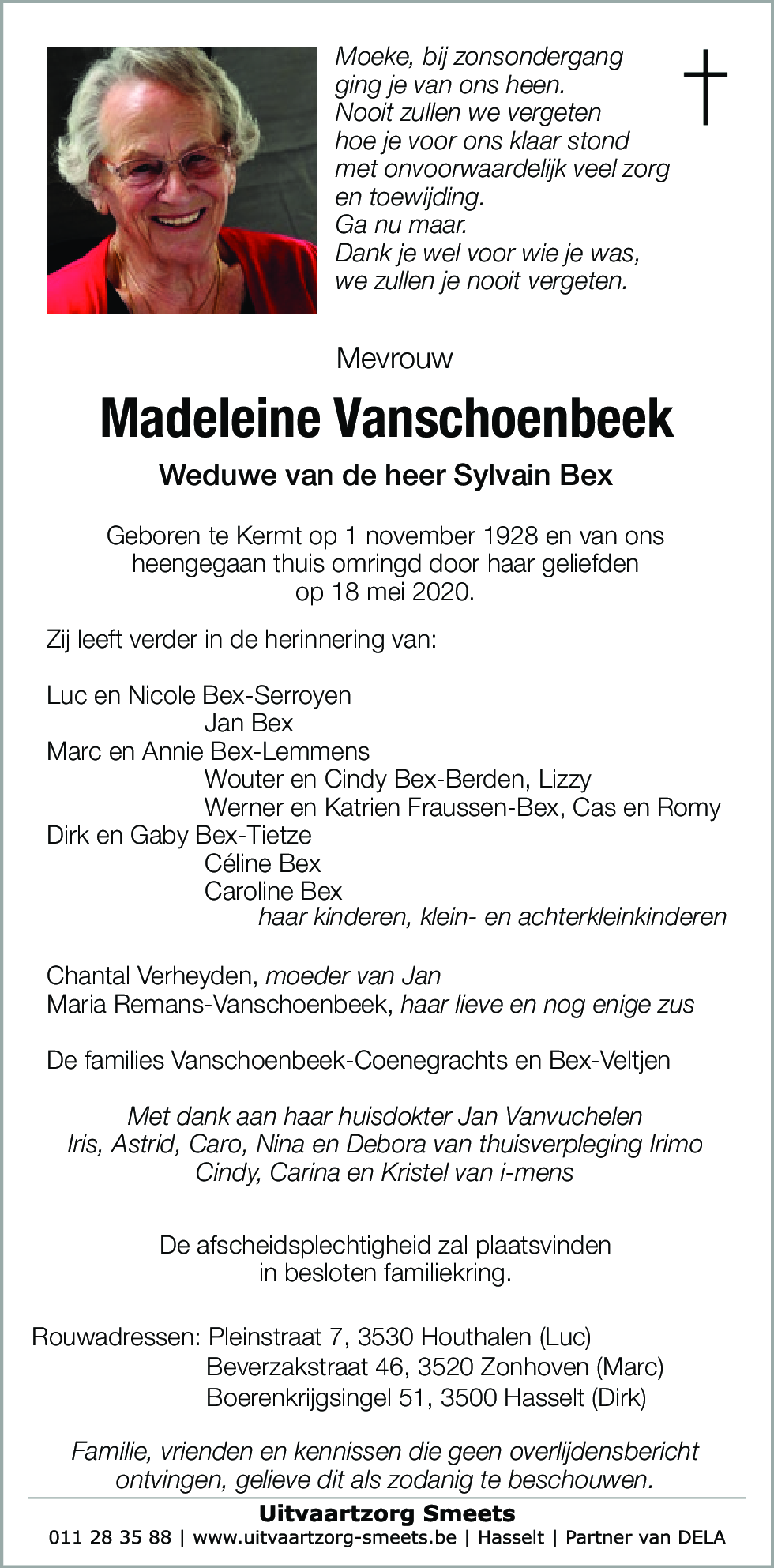 Madeleine Vanschoenbeek