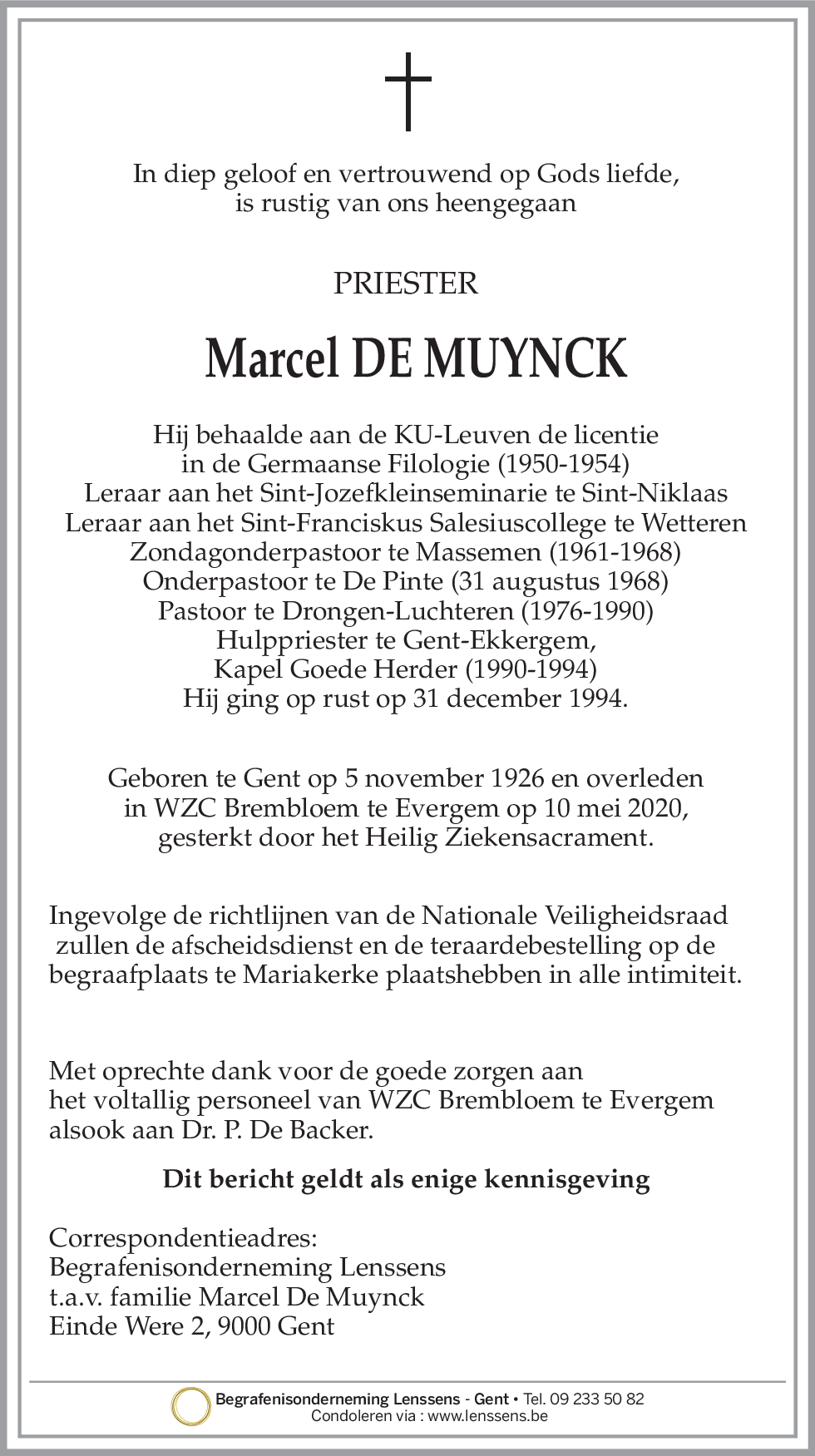 Marcel De Muynck