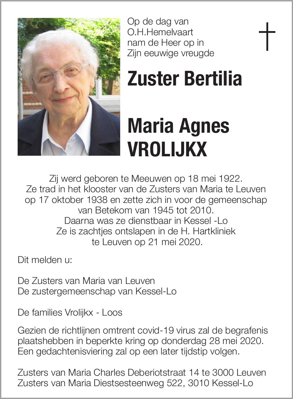 Maria Agnes Vrolijkx