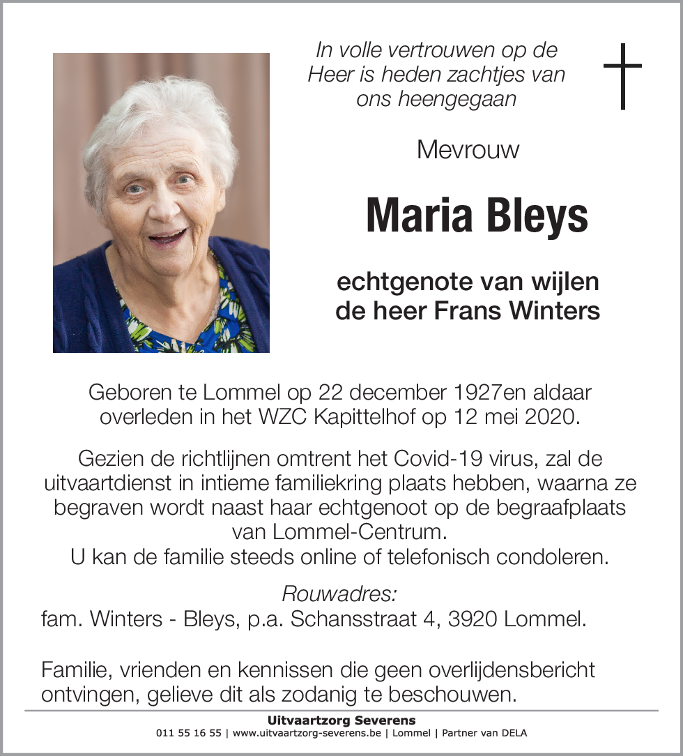 Maria Bleys